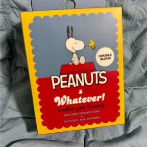 Peanuts Yellow and Red Kids Accessory Bag